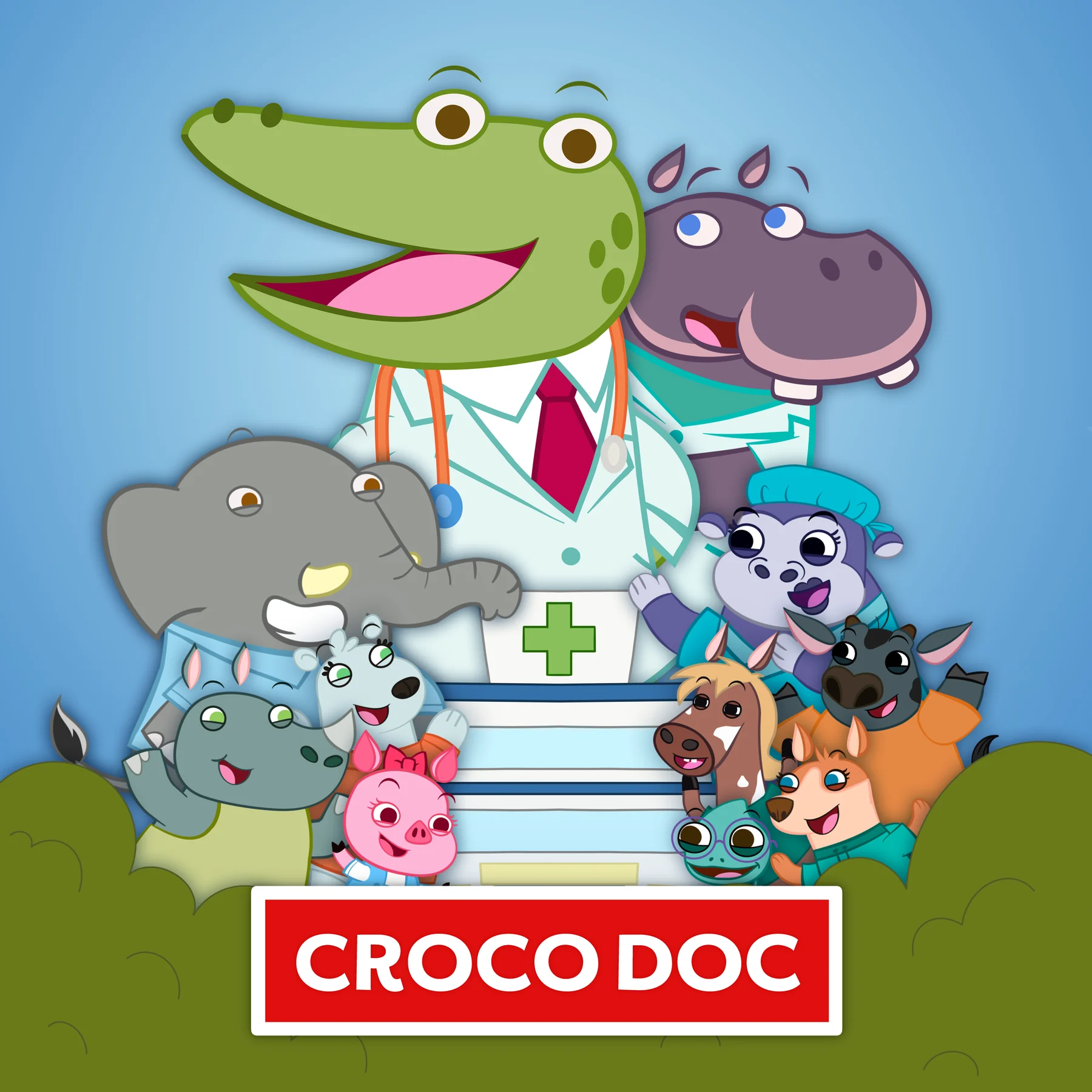 Official Croco Doc character artwork